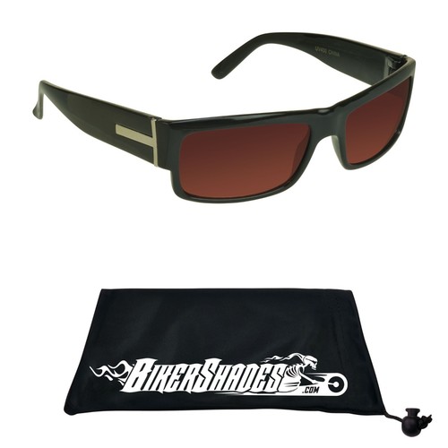 HD Clarity blaue Lichtblock Sonnenbrille Golf Radfahren Fahren Tennis Bernstein Brille - Bild 16 von 92