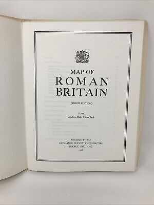 Map of Roman Britain by Ordnance Survey Scale: 16 Miles to 1 Map of Roman Britain by Ordnance Survey Scale: 16 Miles to 1
