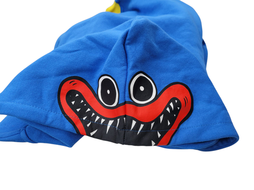 Huggy Wuggy Poppy Playtime Full Zip Hoodie - Youth Medium Md Hooded Jacket - Picture 4 of 7