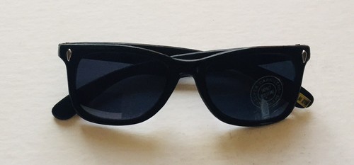 One Vintage Style Sunglasses Black Frame W/Black Lens (M16)Unisex - Picture 6 of 9