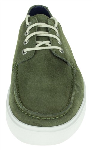 Cole Haan Men's Bergen Moc Oxford Shoes - Fatigue Suede - Picture 4 of 13