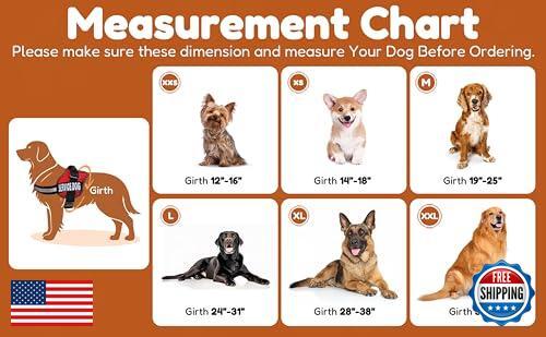 Doggie Stylz Hundegeschirr mit DO NOT PET Patches - No Pull Service Hundeweste a - Bild 3 von 5