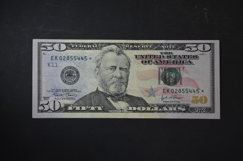 2004 $50 Dallas Mint Star Note Very Nice and Crispy