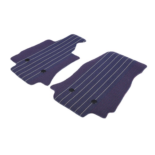 Multiple colors Front Floor Mats Carpets Silk Fit For Corvette C7 2014-2019 2PCS - Picture 22 of 32