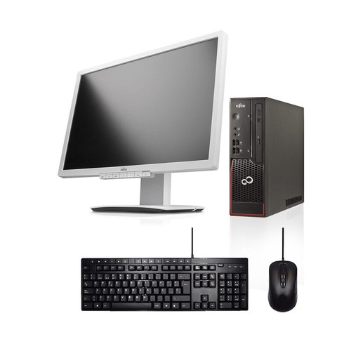 Postazione Completa Fujitsu Esprimo C710 USFF - i3 - RAM 8GB - SSD 240GB + Mo... - Bild 1 von 1