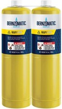  Bernzomatic Pre-Filled MAP-Pro Gas Torch Style Cylinder 14.1 oz  - Pack of 2