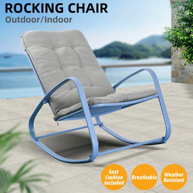 Charlottetown Quarry Red Replacement Outdoor Rocking Chair Cushion