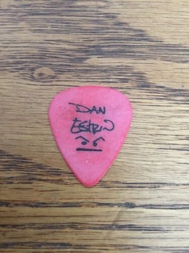 Hoobastank Dan Estrin Signature Red Guitar Pick - 2004 Tour - Picture 2 of 2