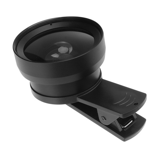 1 Phone Camera Lens Wide Angle Macro Lens for Smartphone (Black) - 第 10/12 張圖片
