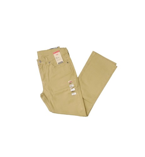 RARE 60S LEVIS BIG E STA-PREST JEANS BEIGE TAN TEXTURED
