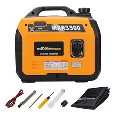 3500 Watt Portable Gasoline Inverter Generator Super Quiet Fuel Tank Capacity 4L