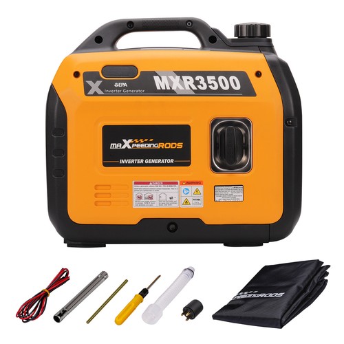 3500 Watt Portable Gasoline Inverter Generator Super Quiet Fuel Tank Capacity 4L - Picture 1 of 10