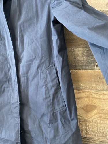 Vintage Military U.S. Navy Blauer Ceiling Zero Trenchcoat Size 14R U.S.A. - Bild 5 von 11