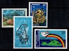 French Polynesia 1978 Yv. 138-140 MNH 100% corals, Papenoo, rainbow