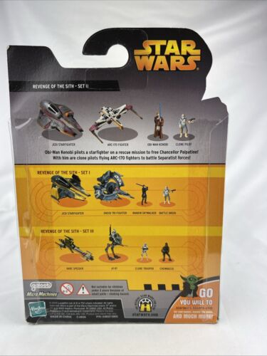 Star Wars Set II La Venganza de los Sith Micro Vehículos Nuevo - Imagen 3 de 7