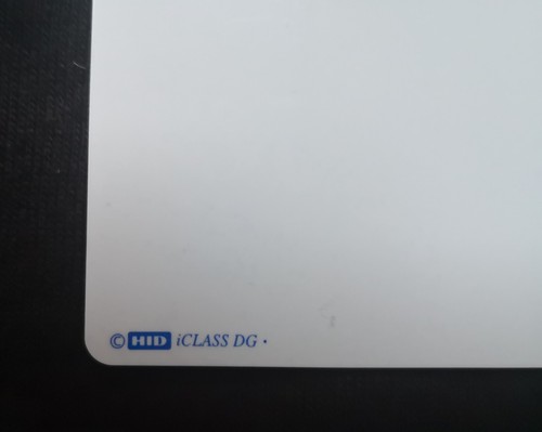 HID I-CLASS SMART CARDS WITH 2K BITS & 2 APPLICATION AREAS - 2000PGGNN - 10 Pack - Picture 4 of 4