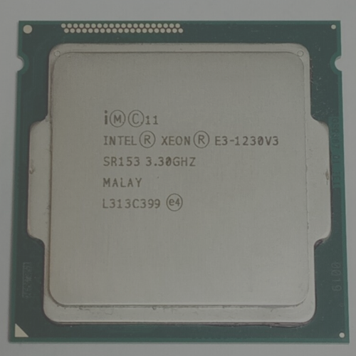 Intel Xeon E3-1230 v3 (4x 3.33GHz) LGA 1150 / 8MB/ Prozessor - Bild 2 von 2