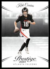 Kirk Cousins 2024 Panini Prestige #10 Atlanta Falcons Football Card