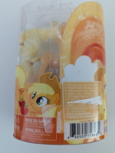 My Little Pony Applejack Classic Figure Open Box kids toy figurine no lid NEW - Picture 2 of 6