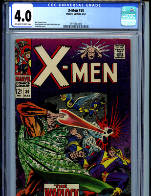 アメコミリーフ　X-Men #24 1966年発行 CGC6.0 アメコミリーフ X-Men #24 1966年発行 CGC6.0 アメコミリーフ X