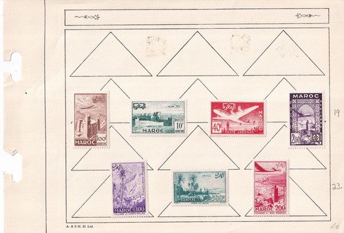 UNA GAMA DE SELLOS AÉREOS TEMPRANOS COMO NUEVOS (68) INC 1928 JUEGO DE ALIVIO DE INUNDACIONES NO LISTADO EN SG - Imagen 8 de 8