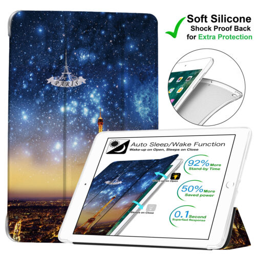 iPad Pro 11 1st 2nd 10.5 9.7 10.9 7.9 Case Soft Smart Magnetic Cover Color Grid - Picture 119 of 151
