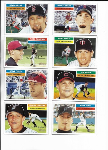 2005 Topps Heritage PICK-A-CARD Thome Beltre Millar Cabrera Salmon Snow Olerud + - Picture 141 of 186