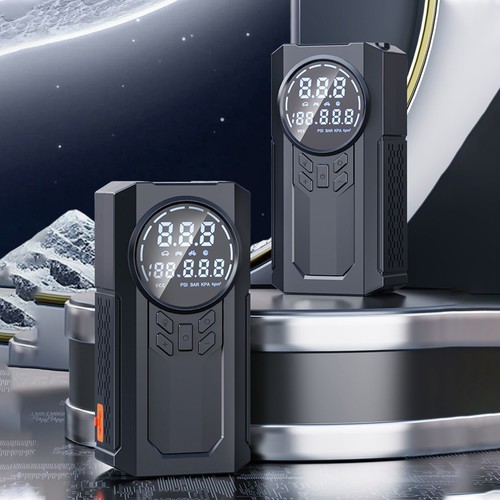 Starter With Air Compressor 8000mAh Car Battery Jumper Starter Battery Pack9X