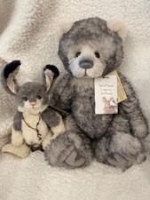 Charlie Bears SALT AND PEPPER SET 2013 Isabelle Mohair Collection FREE US SHIP