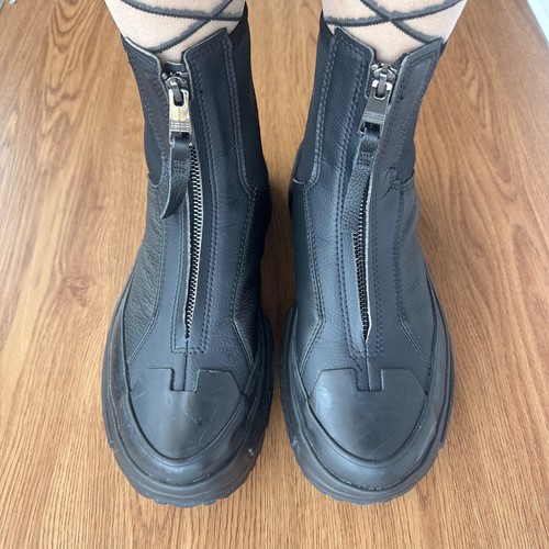 ⭐Converse Run Star Legacy Chelsea 7.5 Women's Combat Boots Leather Black A04697C - Picture 9 of 12