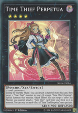 Time Thief Perpetua (Super Rare) IGAS-EN094 Ignition Assault 1st Edition