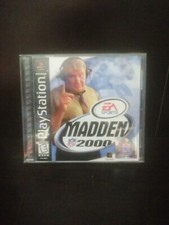 Madden NFL 2000 PS1 Sony PlayStation 1, 1999 Complete w/ manual ~ trl8#15