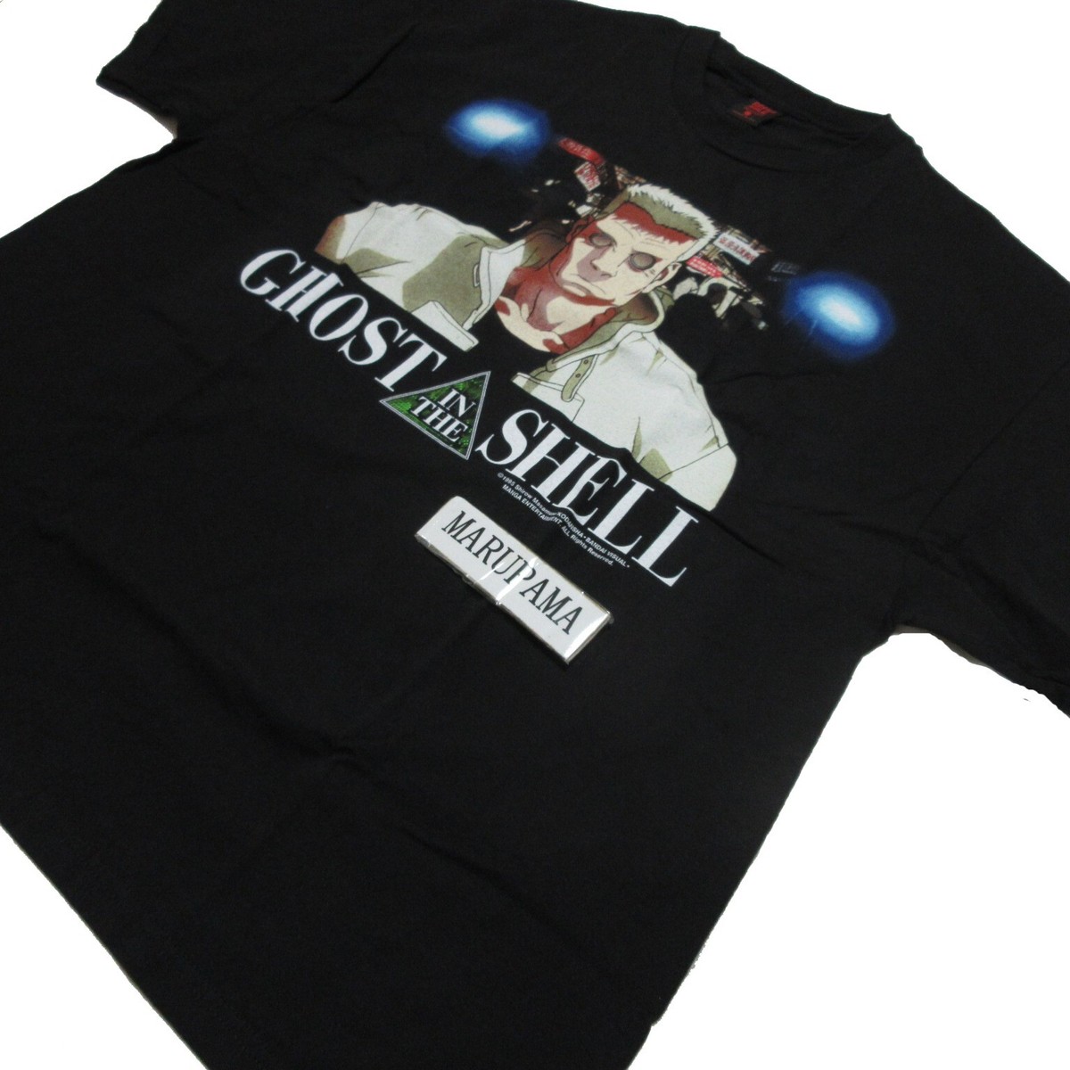 GHOST IN THE SHELL x GEEKS RULE vol1 “BATOU” Black T SHIRT GHOST IN THE SHELL x GEEKS RULE vol1 “BATOU” Black T SHIRT