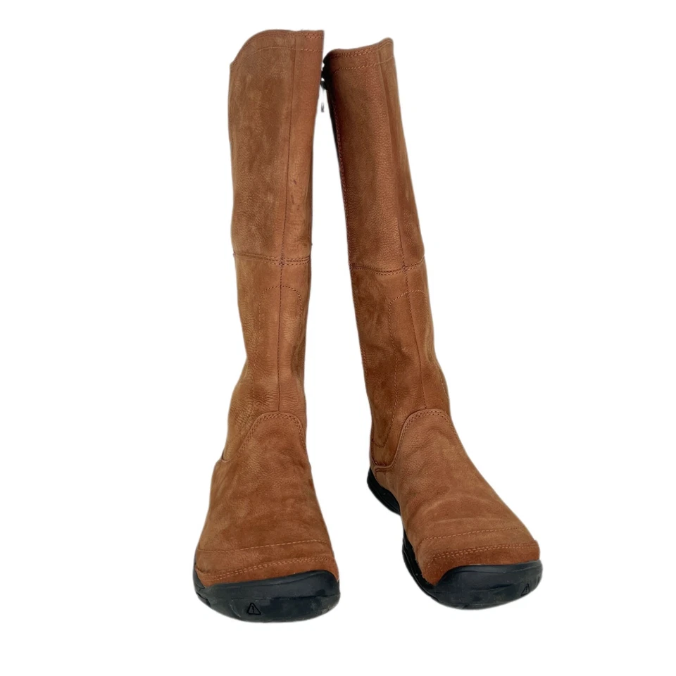 KEEN CNX II Tall Suede Brown Boots, Women’s Size 7 1021674 - Image 2 of 4