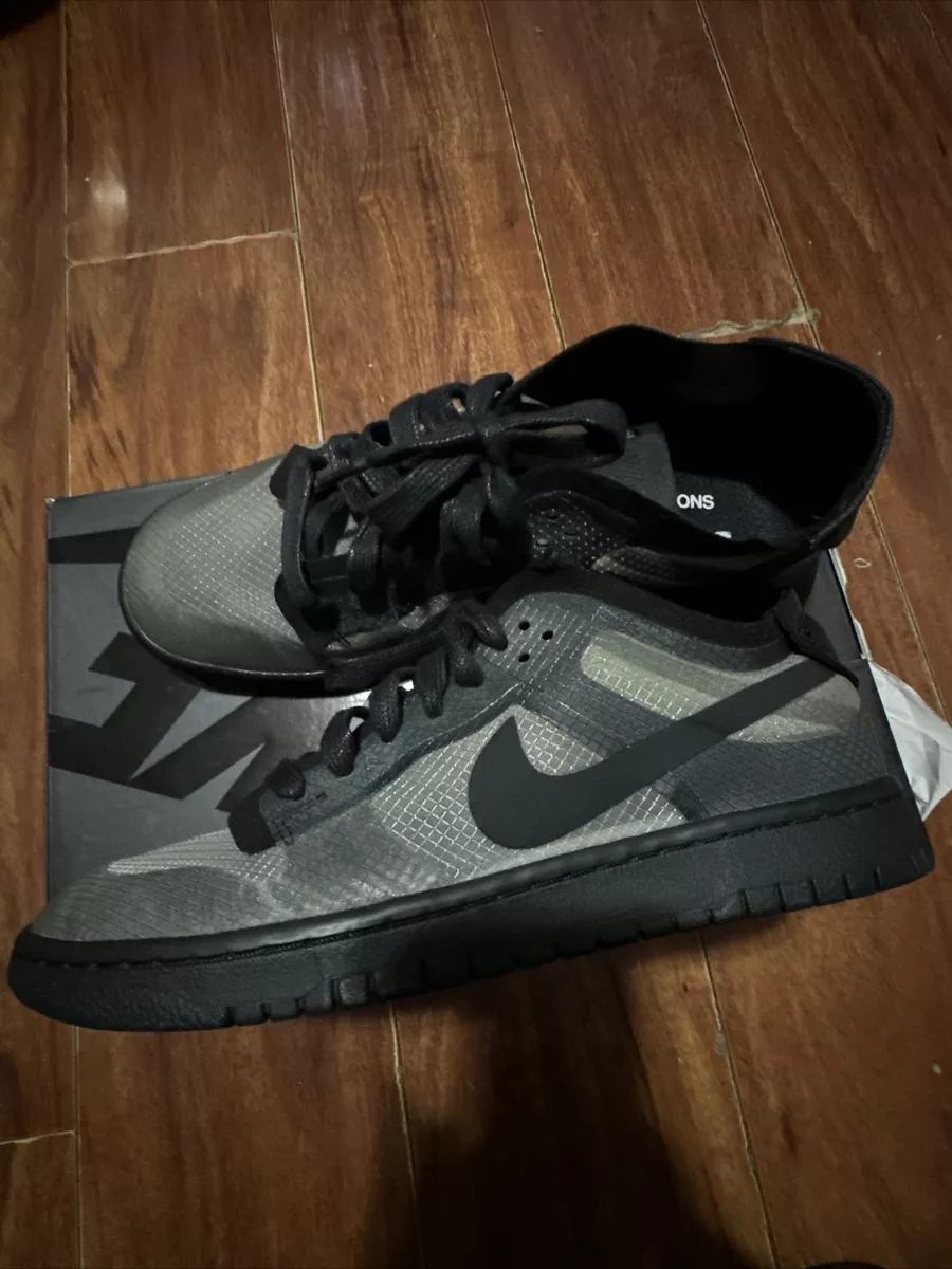 Nike Dunk Low CDG Comme des Garcons Black (Men's 9/ Women's 10.5) CZ2675-002