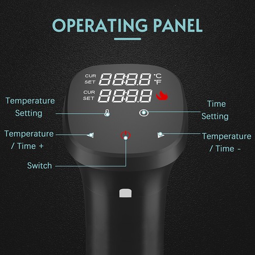 1100W Cooker Waterproof Quiet Cooking Machine with Accurate M2N5 - Picture 11 of 11