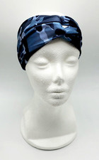 Nike Headband Twist Knot Adult Printed Thunder Blue/White