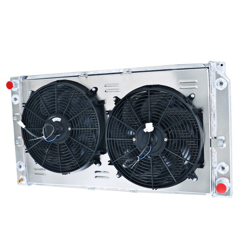 4 Row Radiator Shroud Fan Relay Fit 1994-1996 Chevy Caprice Buick Impala 5.7L AT - Picture 9 of 10