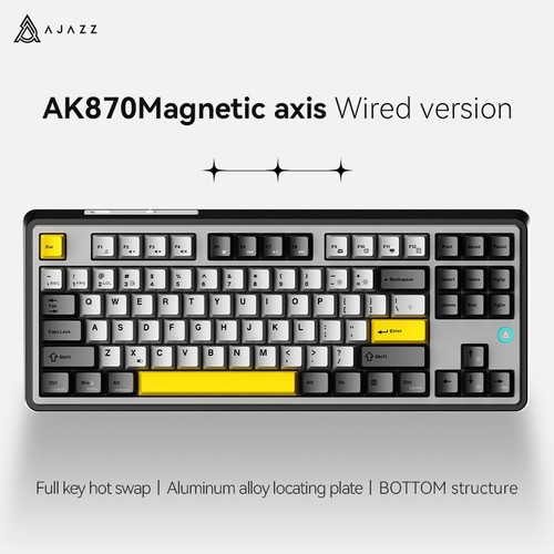 AJAZZ AK870 kabellose mechanische Gaming-Tastatur mit drei Modi RGB DIY - Bild 41 von 52