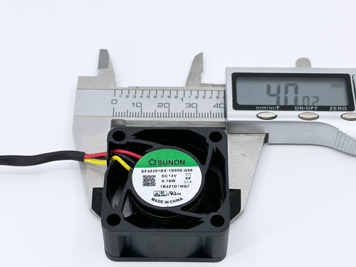 EF40201BX SUNON 40x40x20mm 12V 2-Ball Brushless Fan 8200RPM 10.8CFM AutoRestart - Picture 6 of 6