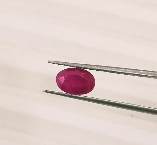 GSI Certified 1.04ct Natural Unheated Mozambique Red Ruby Loose Gemstone - Video 1 of 1