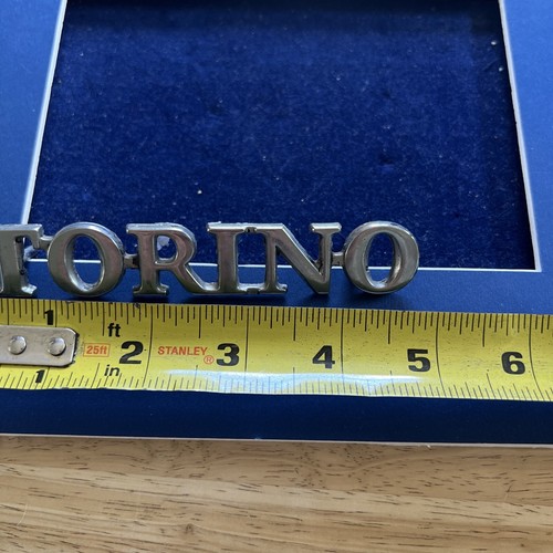 Vintage Ford Torino Badge Emblem Nameplate 1971 -1974 - Picture 3 of 13