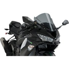 Puig Race Windscreen - ZX-6R (Dark Smoke) 3177F