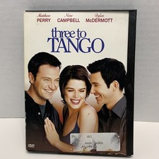 Three to Tango DVD, 2000 Mathew Perry Neve Campbell Dylan McDermott