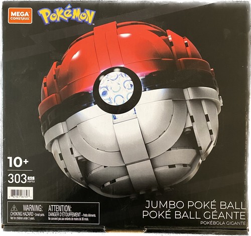 Pokemon MEGA Construx  Jumbo Poke Ball Building Set (303pcs) 2021 - Picture 4 of 4