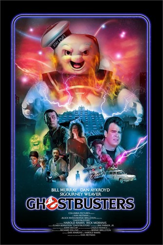 Ghostbusters Who Ya Gonna Call Giclee Poster Print Art 24x36 #250 Mondo - Picture 1 of 1