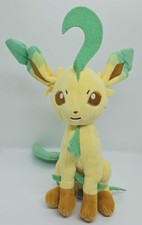 Pokemon Leafeon 8" Plush Toy Stuffed Animal 2021 Eevee XY Evolution Yellow