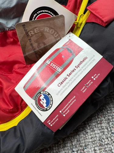 Big Agnes Encampment Regular 15 Degree Sleeping Bag Left Zip