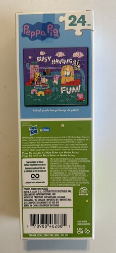 Peppa Pig 24-teiliges Puzzle große Teile Kleinkindgröße Kinder Spaß neu  - Bild 2 von 3