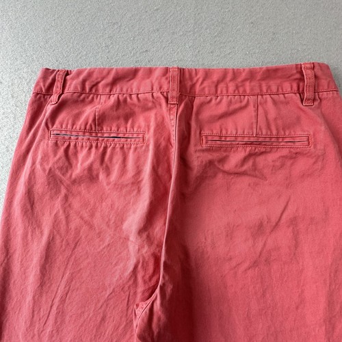 Bonobos Hose Herren 32x34 rot schmal gerade gewaschene Chinos gewürzte Koralle - Bild 4 von 10